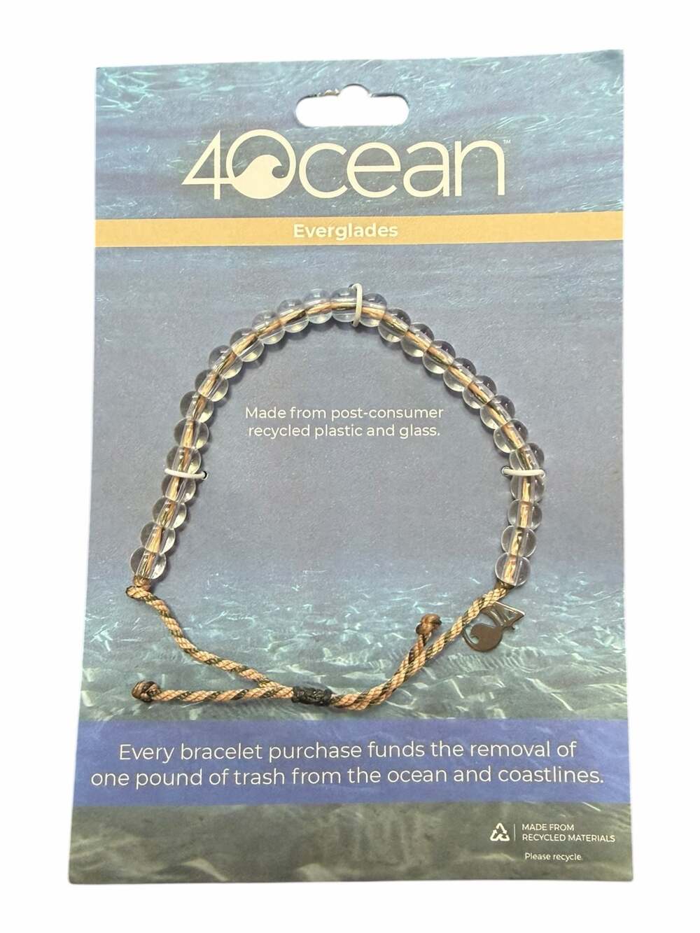 4ocean Everglades Recycled Beaded Bracelet